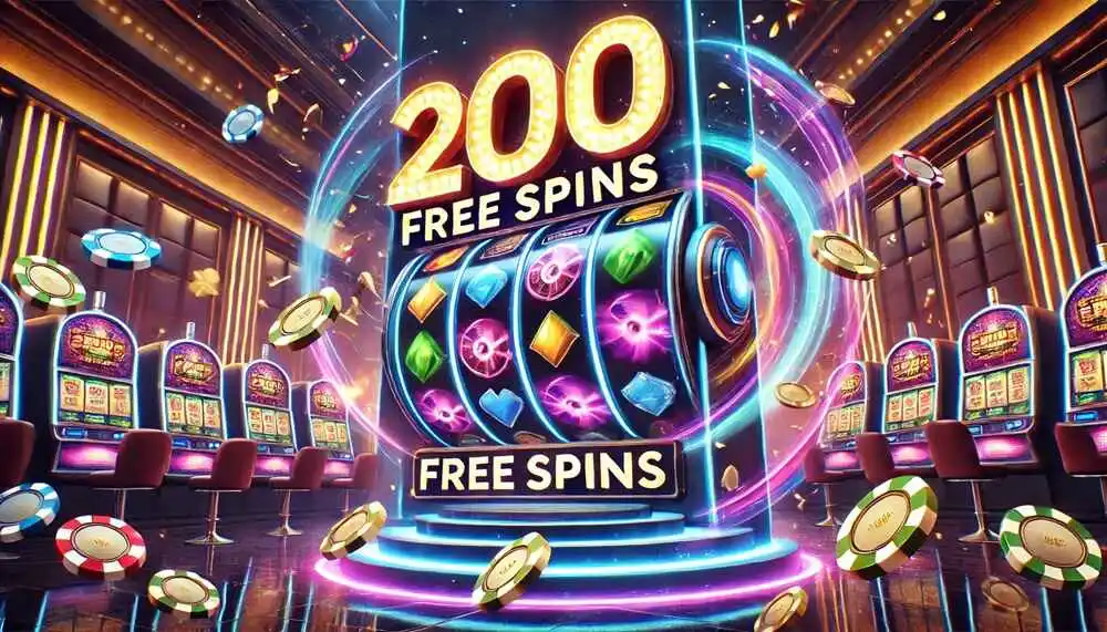 200 free spins no deposit offers