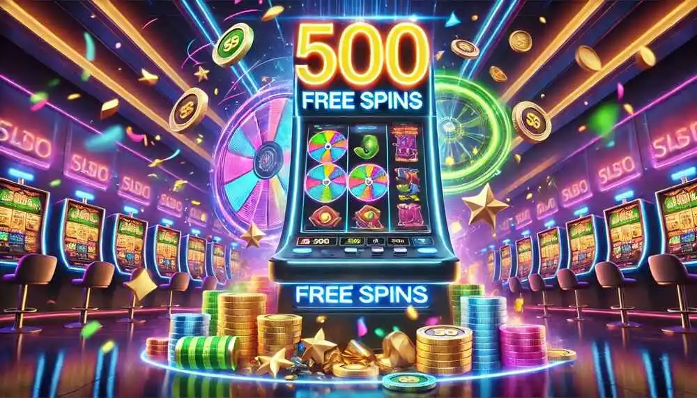 500 free spins welcome bonus