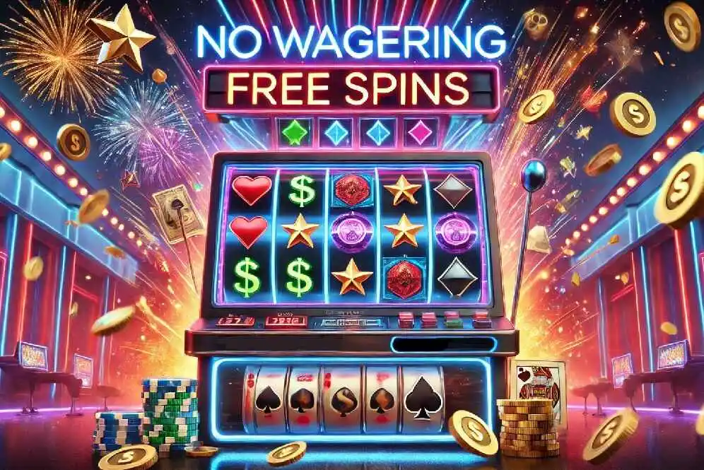 No wagering free spins casino bonus